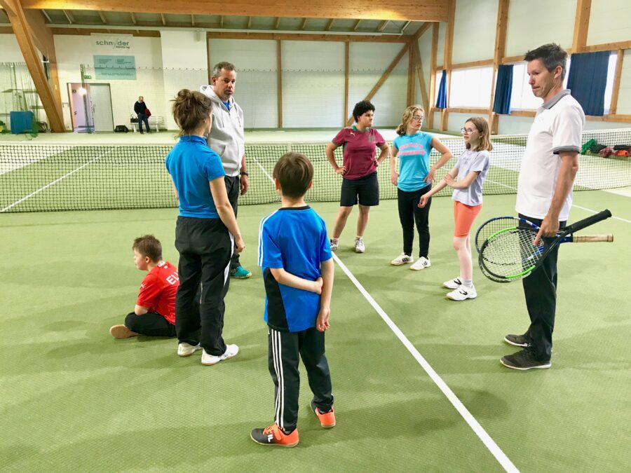 Schnuppertraining in Zusammenarbeit mit Special Olympics Switzerland.