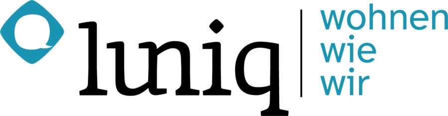 Logo luniq. Wohnen wie wir.