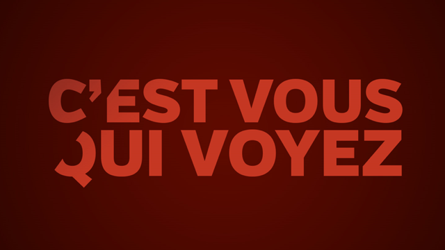 Texte C'est vous qui voyez