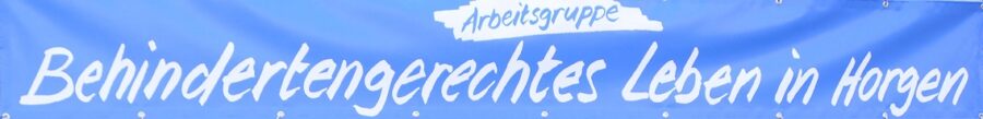 Logog arbeitsgruppe Behindertengerechtes Leben in Horgen