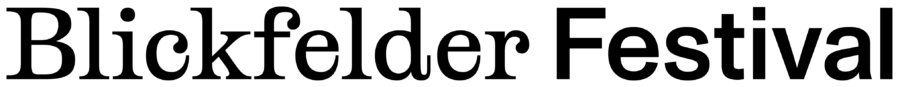 Logo Blickfelder Festival